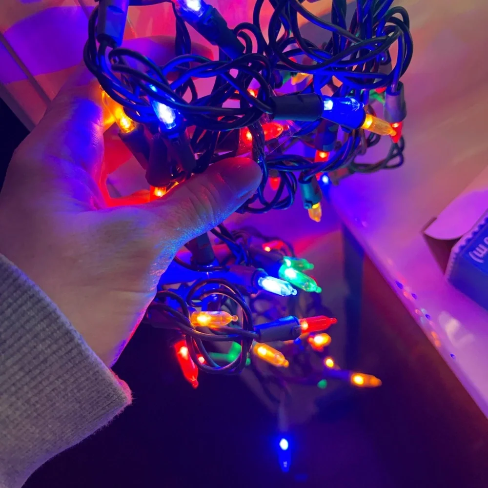 Holiday Time Vibrant LED Mini Lights